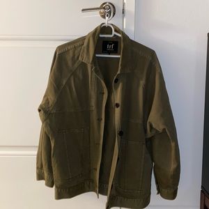 ZARA WOMEN - TRF Collection Utility Jacket Oversized, Size XS